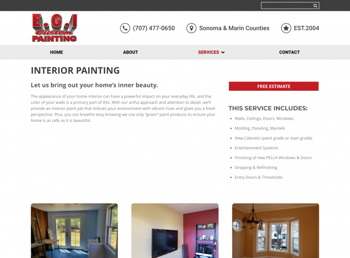 E.G.I Custom Painting Service detail