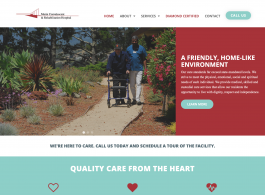 Marin Convalescent & Rehabilitation Hospital home page