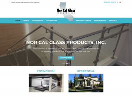 Nor Cal Glass Products homepage